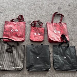 lululemon athletica Reusable Tote Bags Set